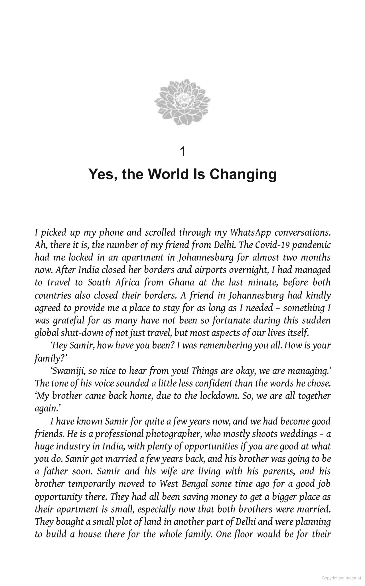 looking inward - how to find calm in a chaotic world