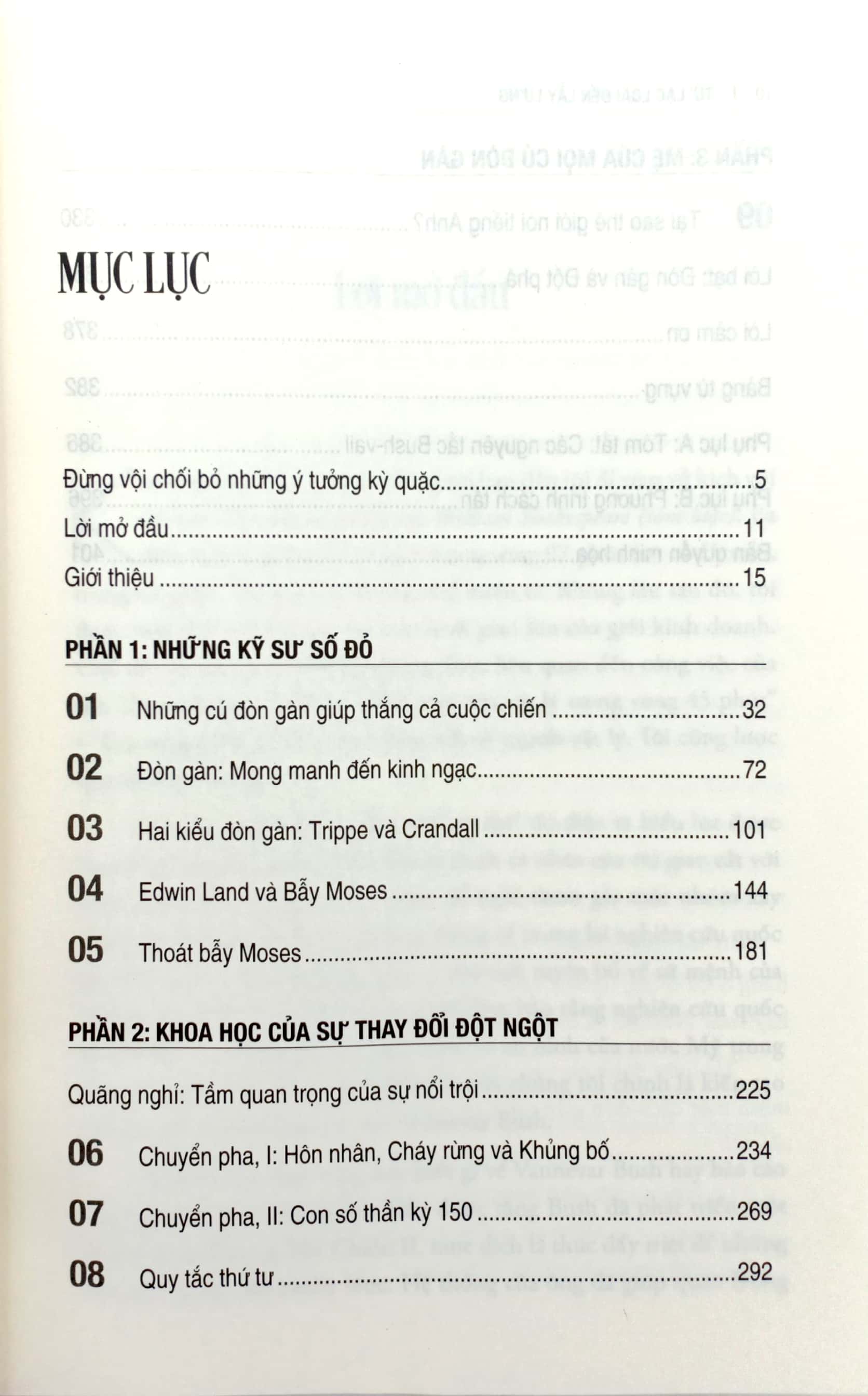 loonshots: từ lạc loài đến lẫy lừng