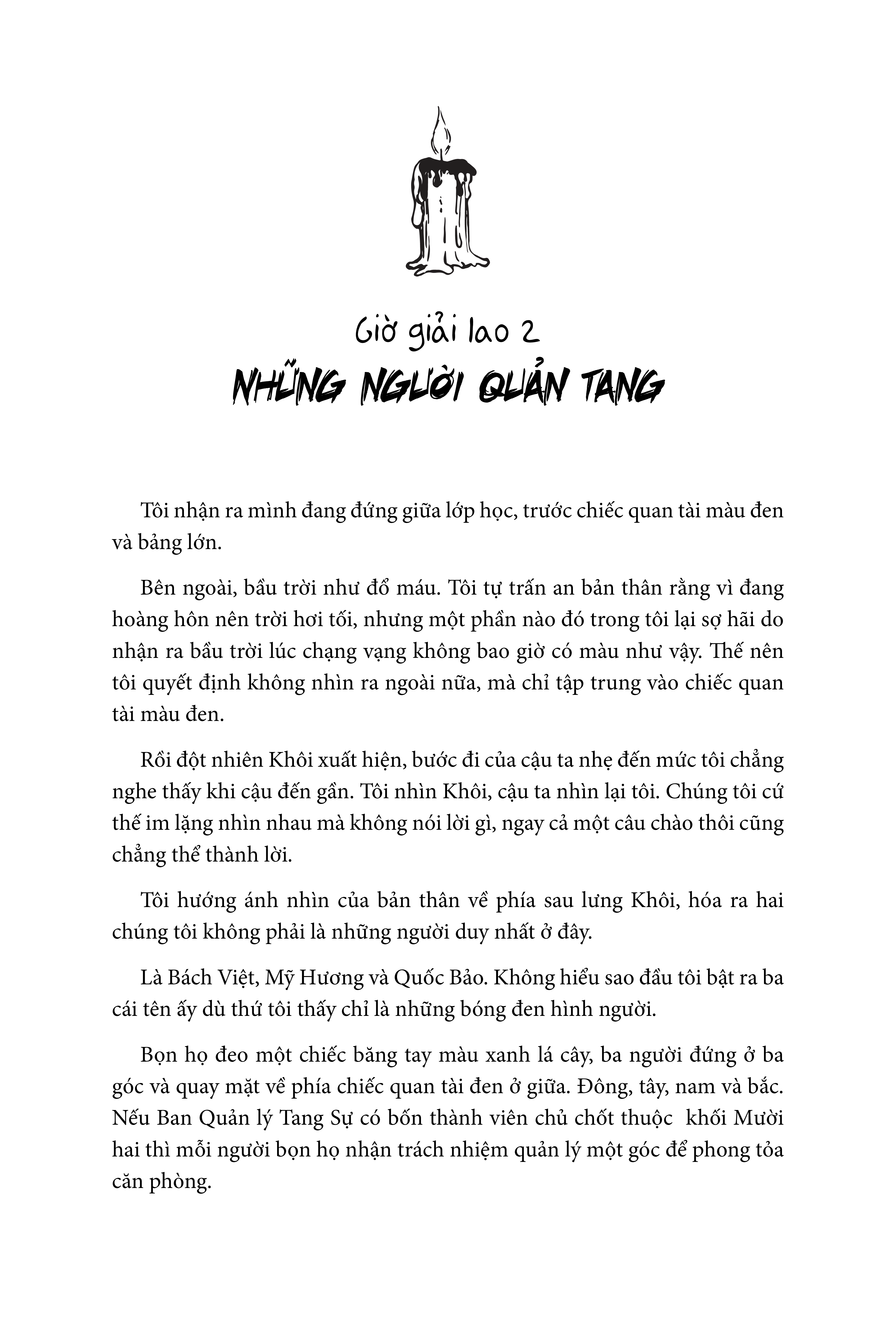 lớp có tang sự không cần điểm danh