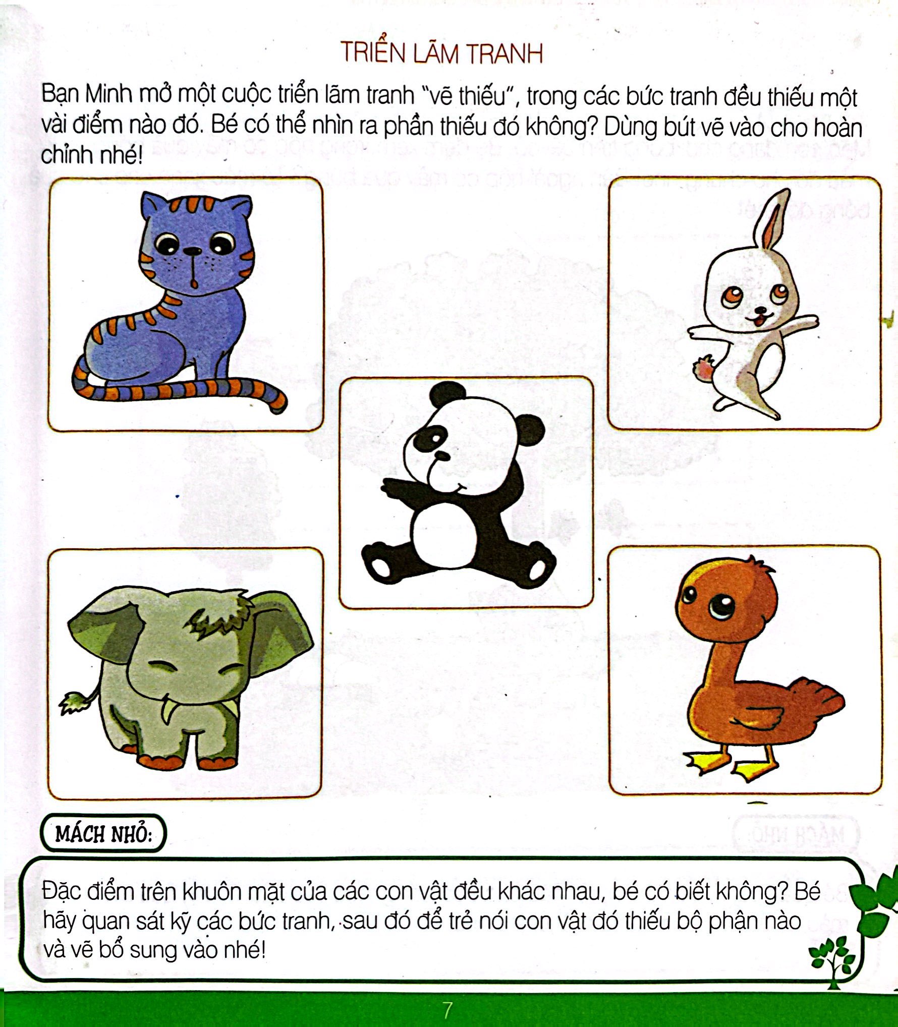 lớp học gia đình (4 tuổi)