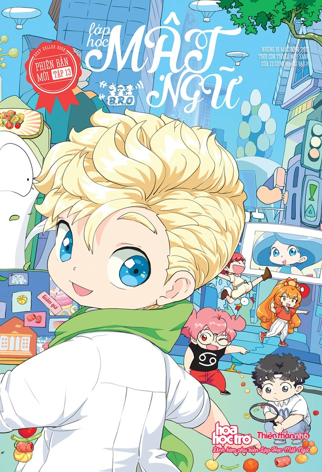 lớp học mật ngữ - phiên bản mới - tập 13 - tặng kèm túi bí mật móc khóa cung hoàng đạo kiwi kiwi