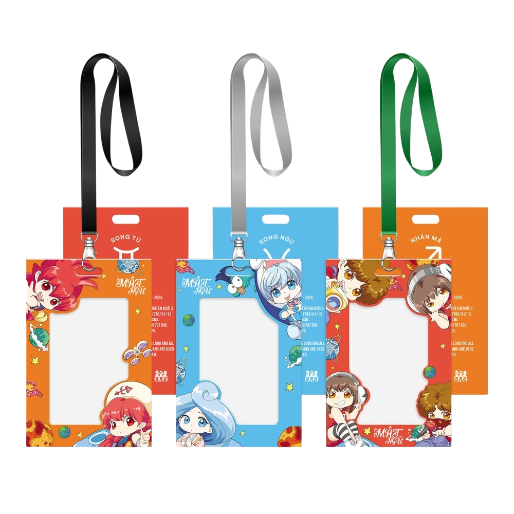 lớp học mật ngữ - tập đặc biệt kỷ niệm 10 năm - phần 2 - thiệp mời "dự tiệc bên cồn" đầu năm - tặng kèm thẻ đeo card bo góc ngẫu nhiên