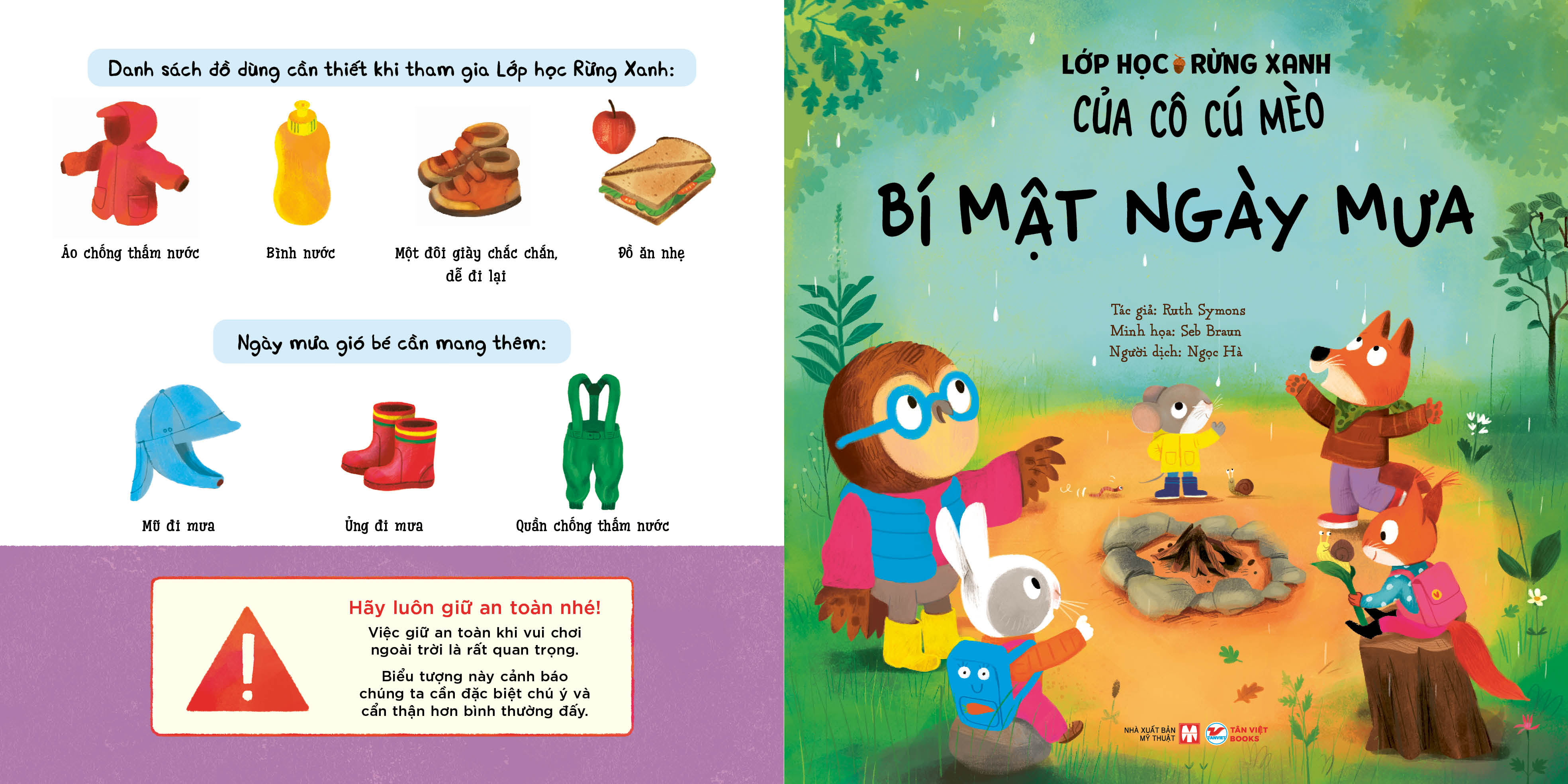 Lớp Học Rừng Xanh Của Cô Cú Mèo - Bí Mật Ngày Mưa