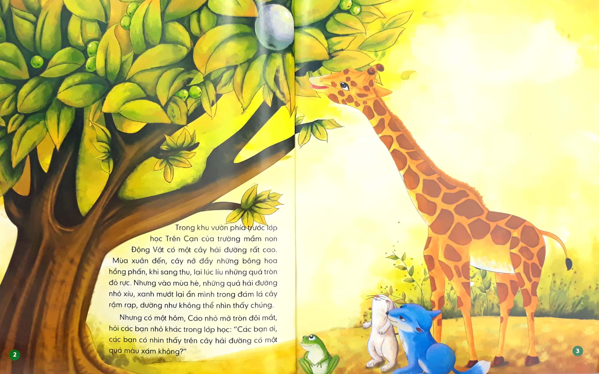 Lớp Học Trên Cạn - Cáo Nhỏ Và Quả Hải Đường Thần Kỳ