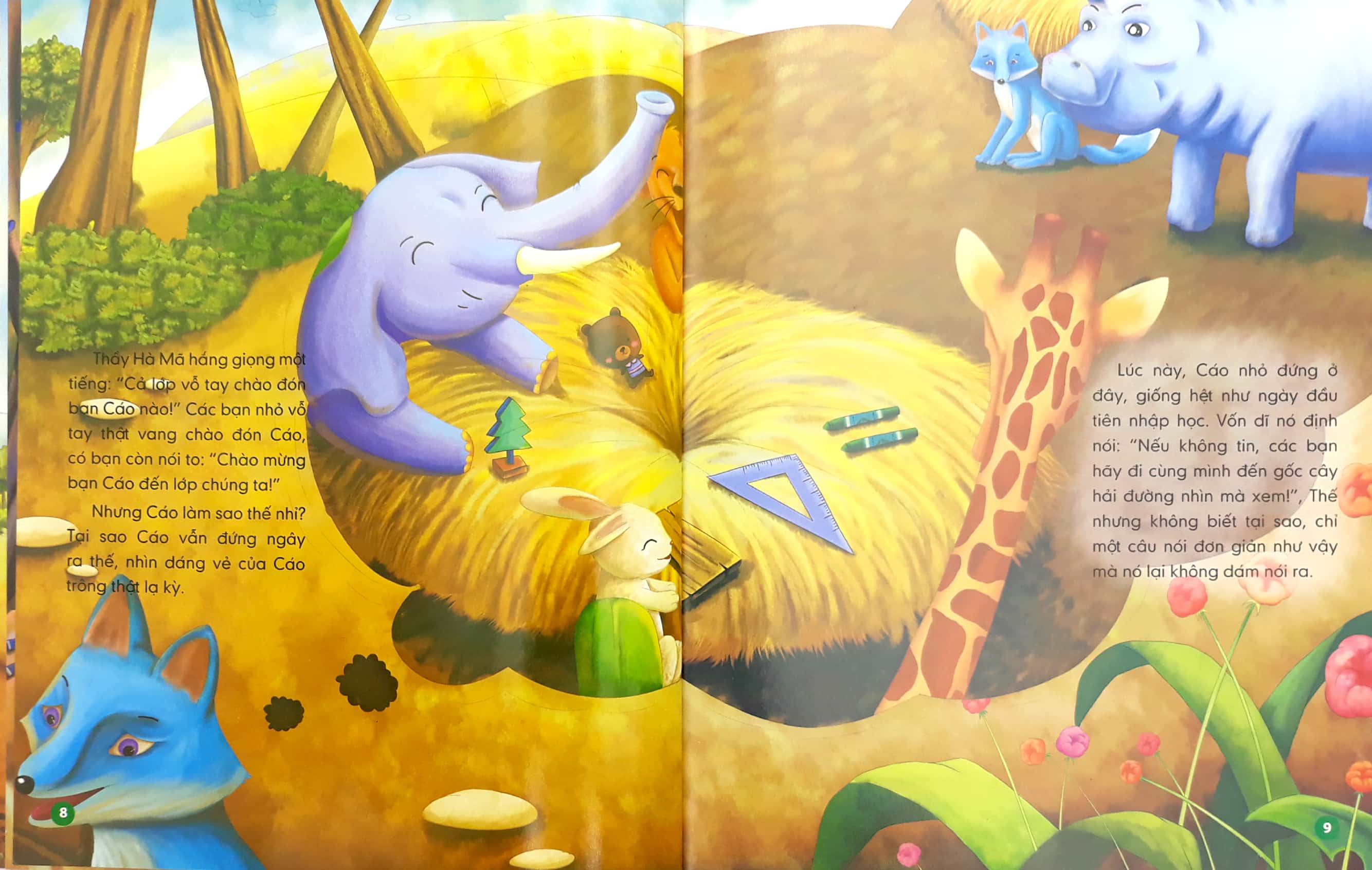 Lớp Học Trên Cạn - Cáo Nhỏ Và Quả Hải Đường Thần Kỳ