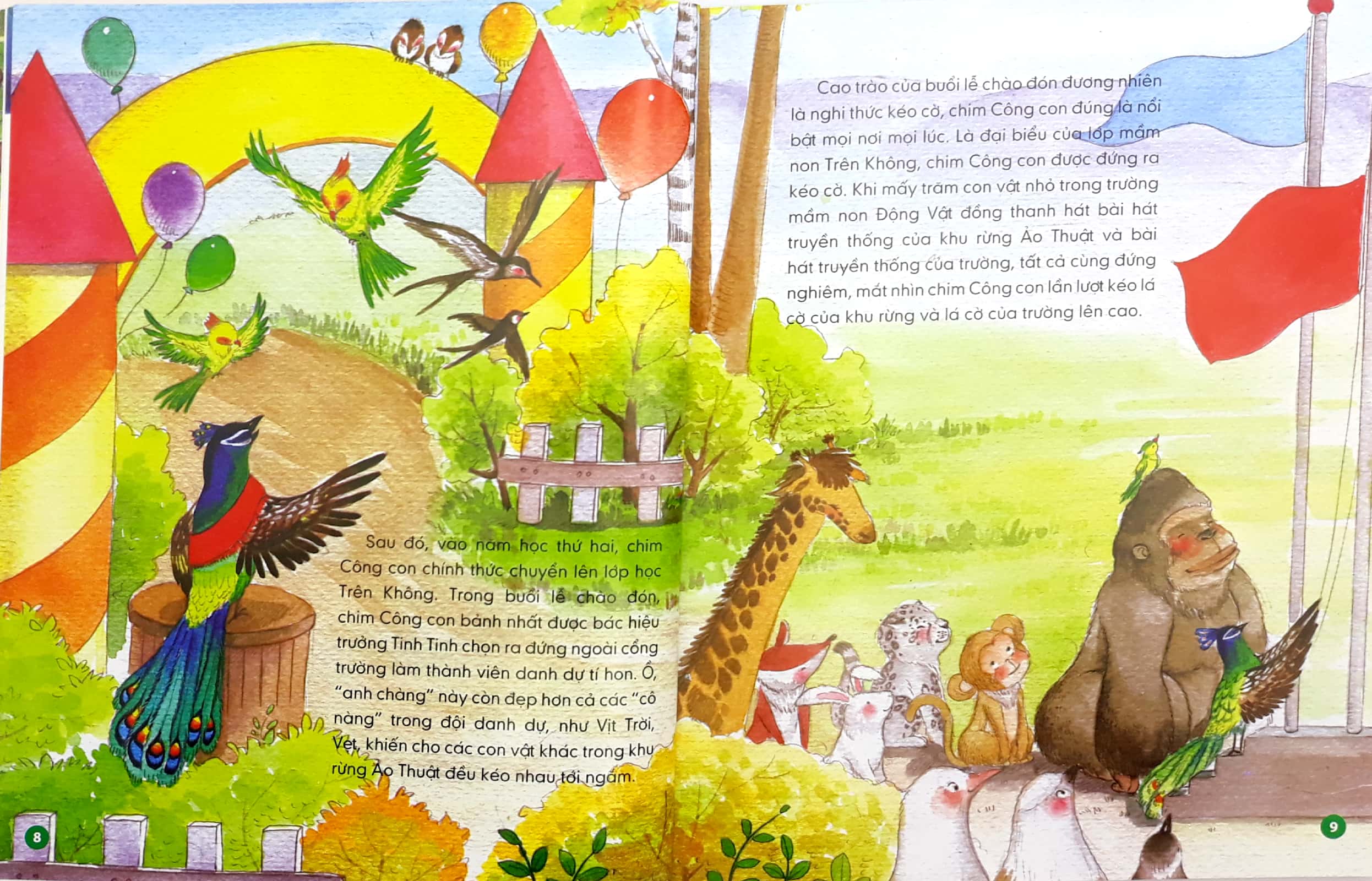 Lop Hoc Tren Can - Chim Cong Dom Dang