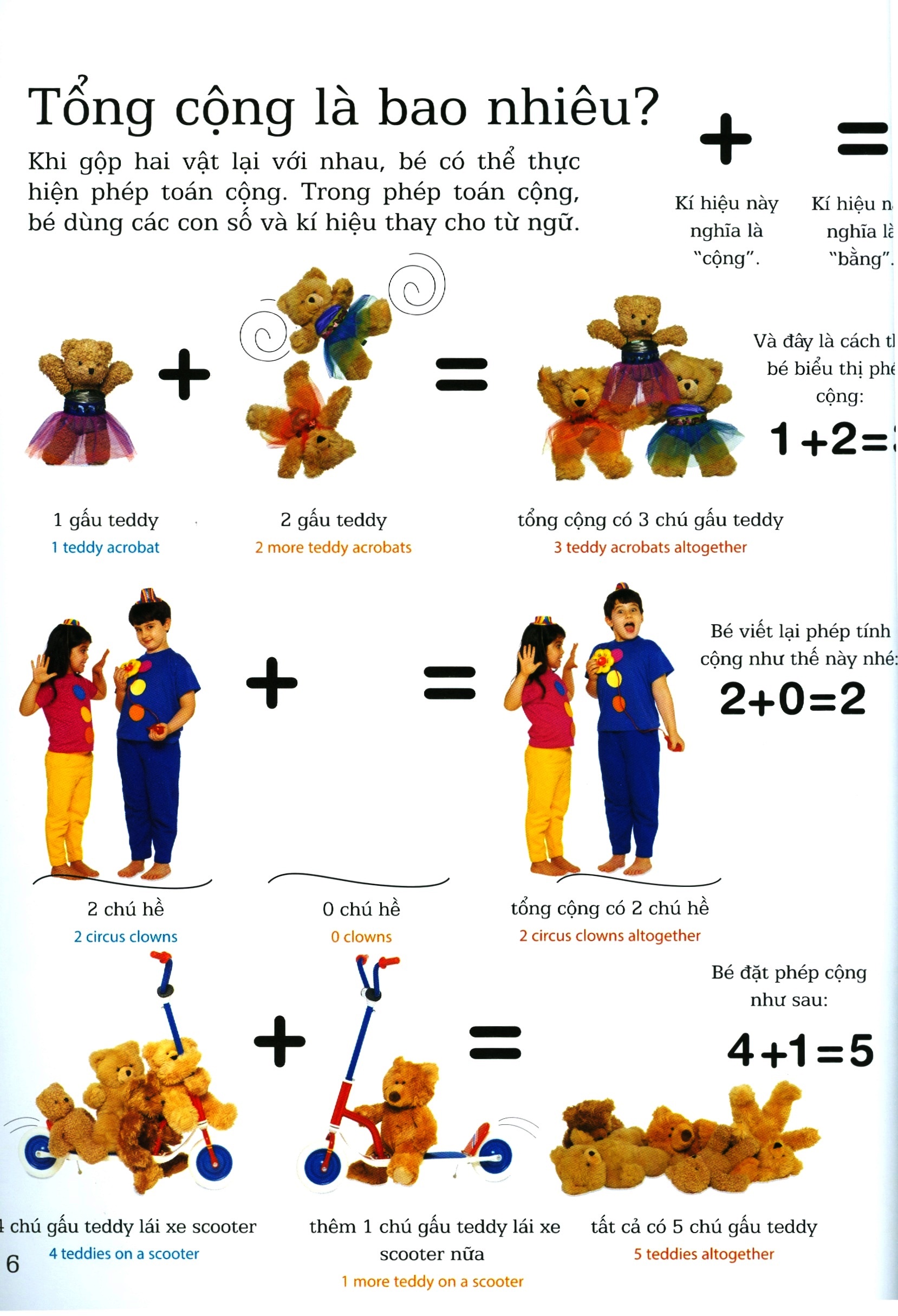 lớp học vui về số học - sums