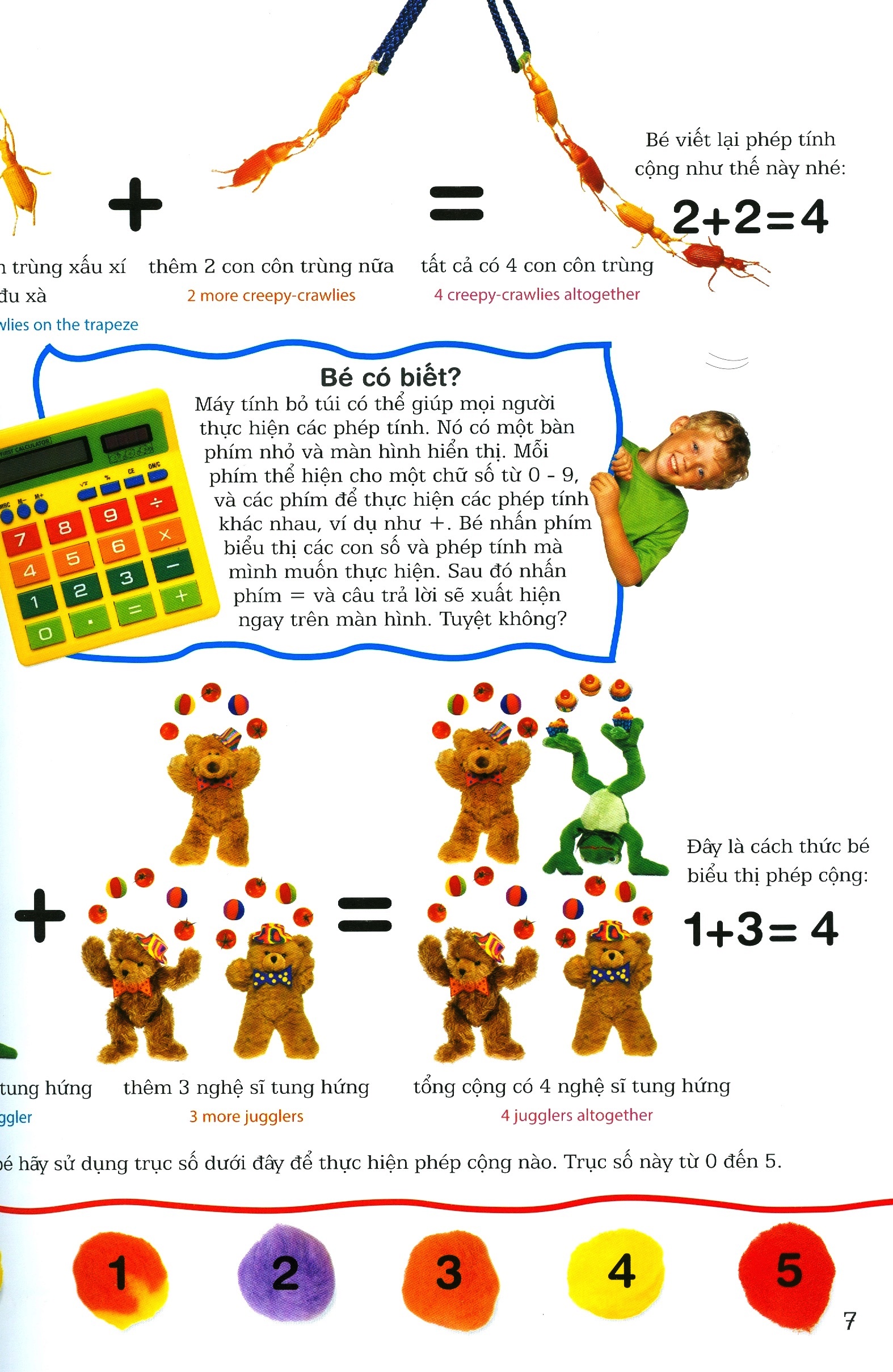 lớp học vui về số học - sums