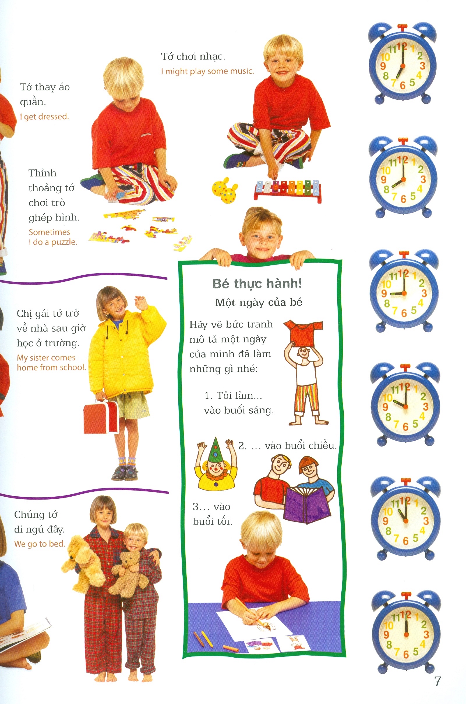 lớp học vui về thời gian - time