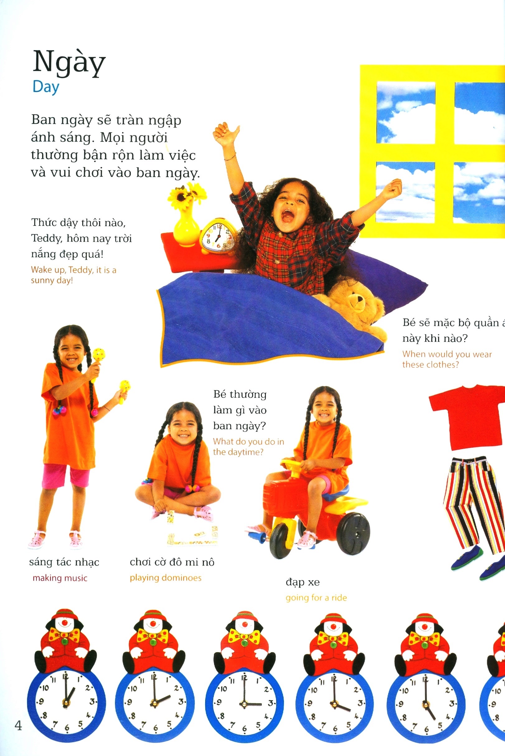 lớp học vui về thời gian - time