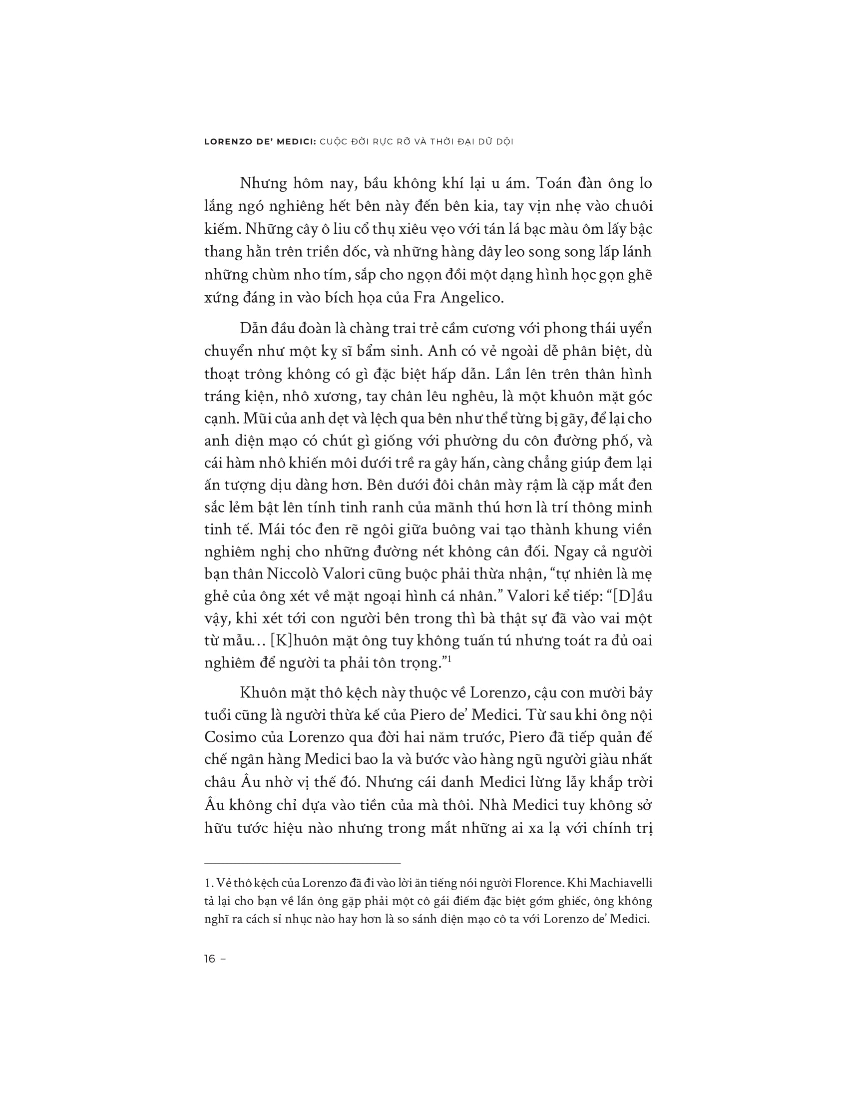 Lorenzo De’ Medici - Cuộc Đời Rực Rỡ Và Thời Đại Dữ Dội