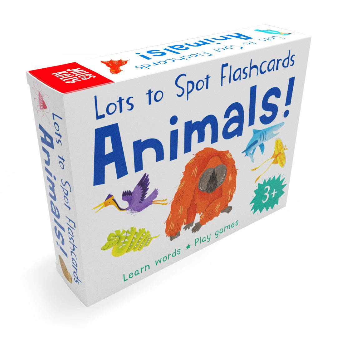 lots to spot flashcards: animals!