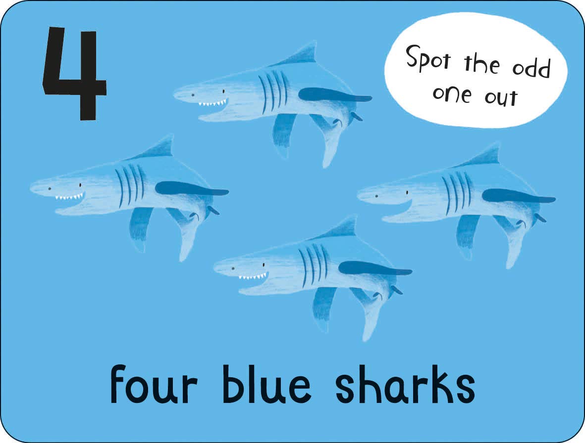 lots to spot flashcards: animals!