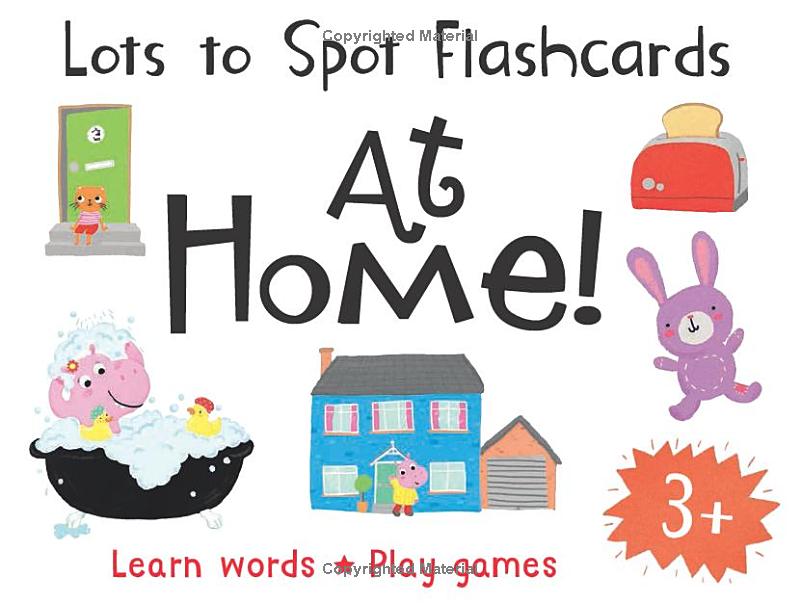 lots to spot flashcards - at home!