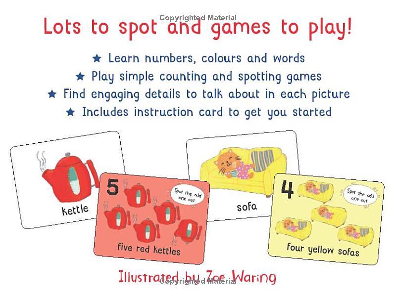 lots to spot flashcards - at home!