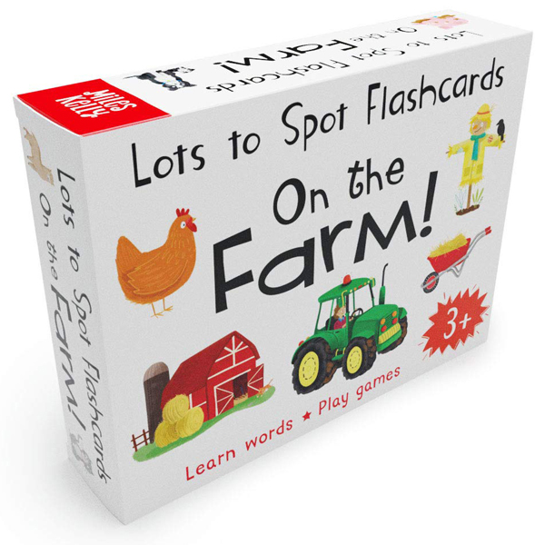 lots to spot flashcards: on the farm!