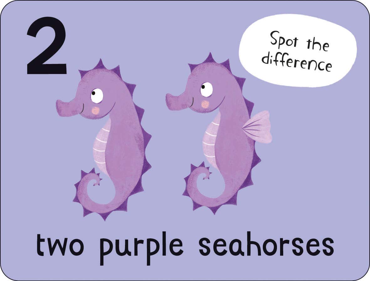 lots to spot flashcards - under the sea!