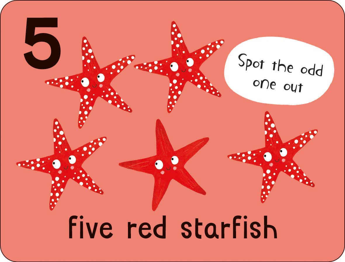 lots to spot flashcards - under the sea!
