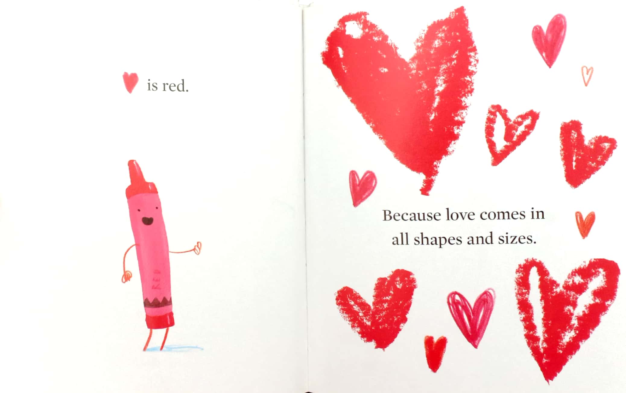 love from the crayons