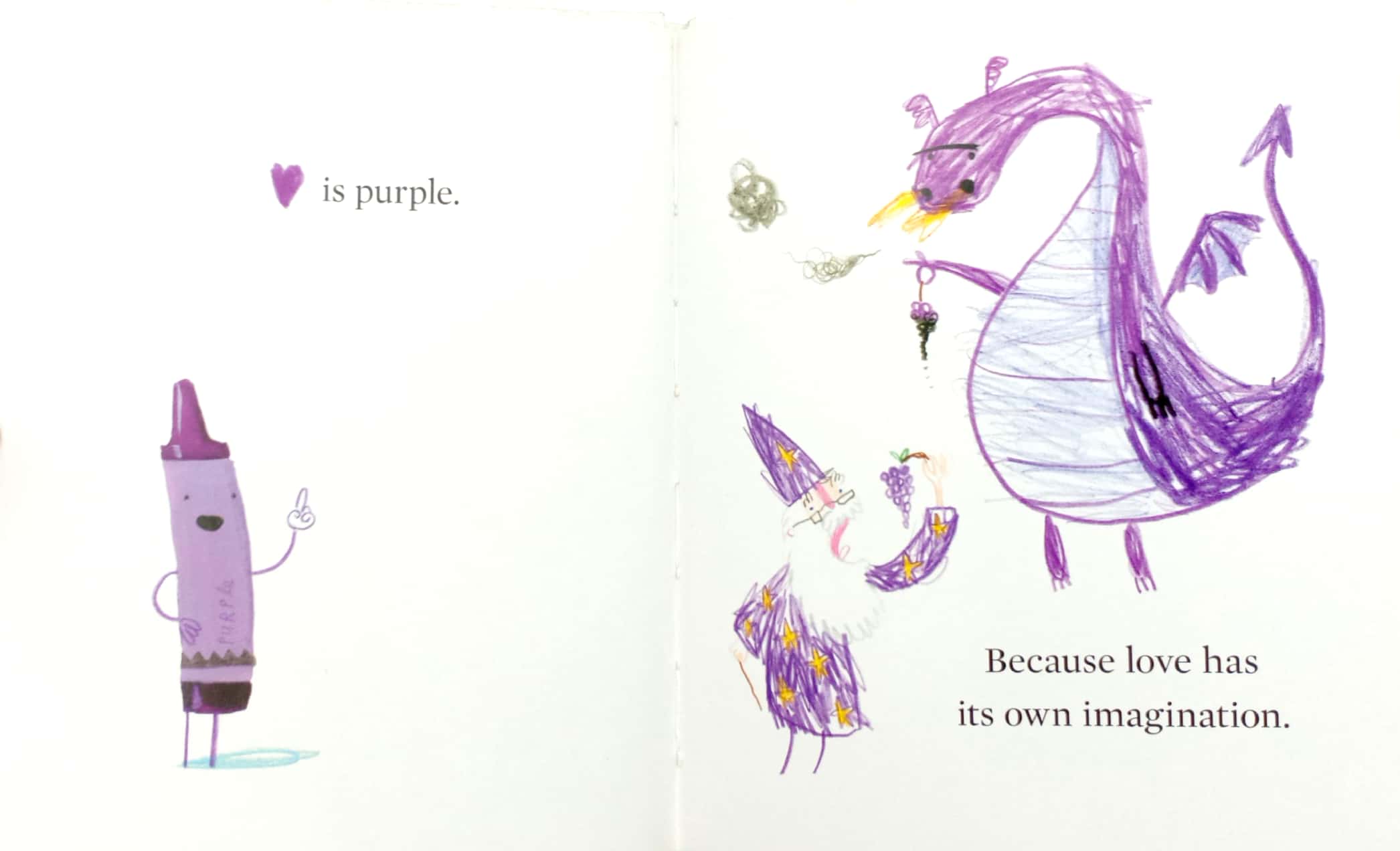 love from the crayons