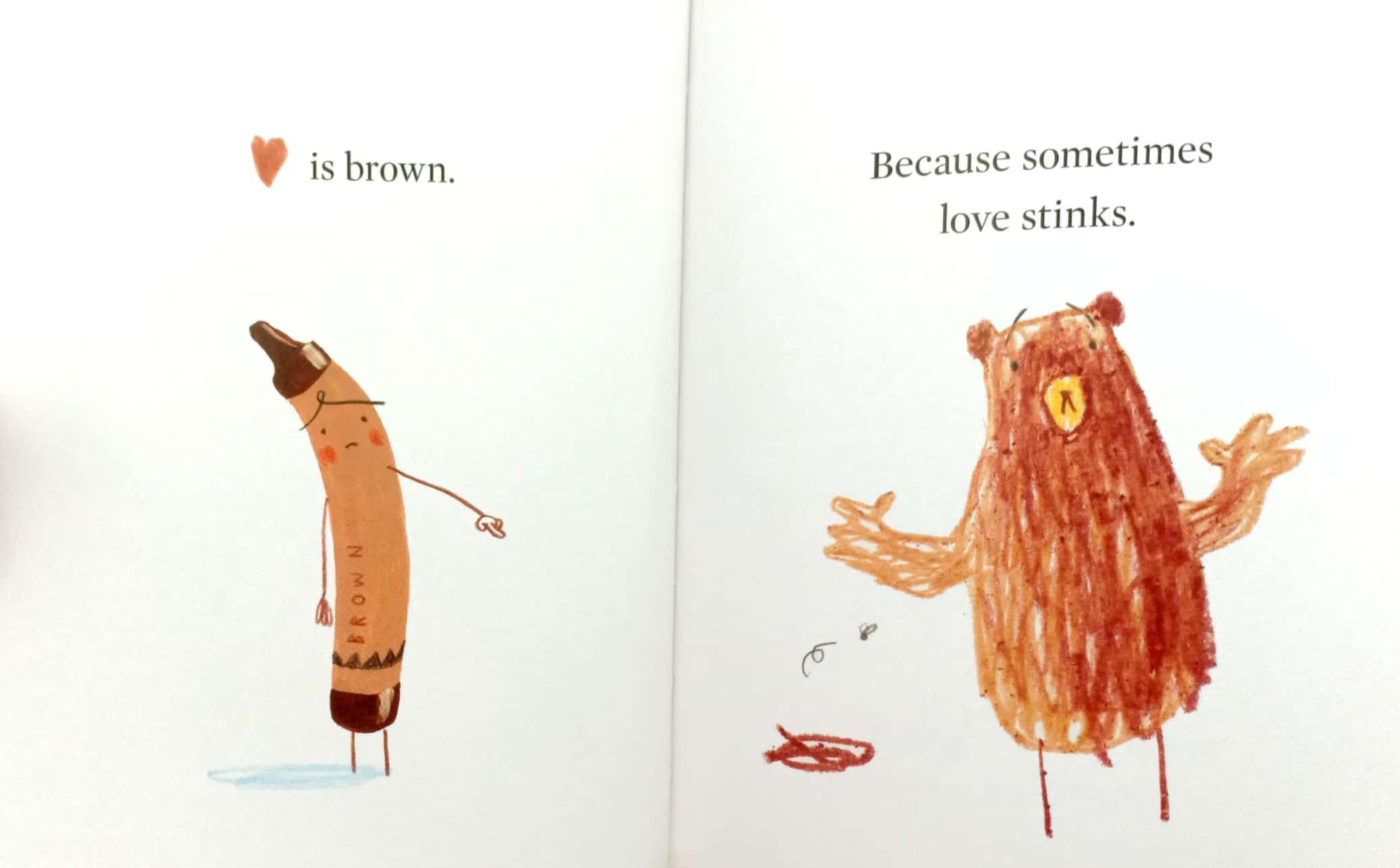 love from the crayons