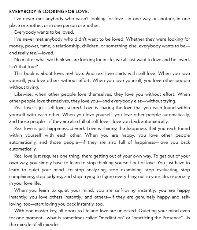 love from the inside out