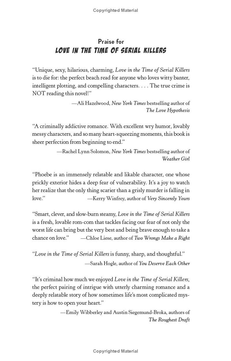 love in the time of serial killers