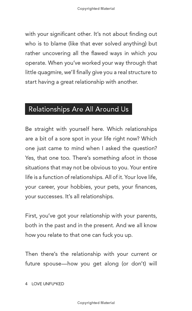 love unfu*ked: getting your relationship sh!t together