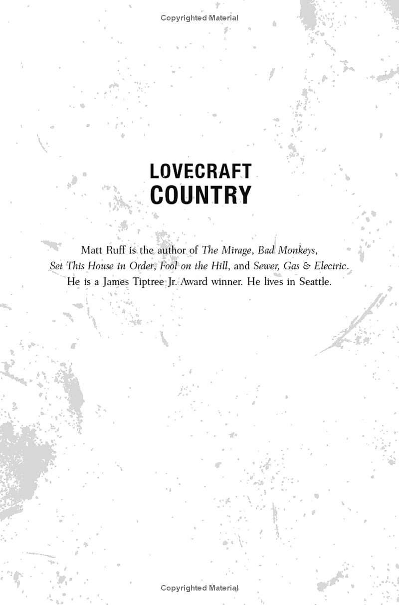 lovecraft country: tv tie-in