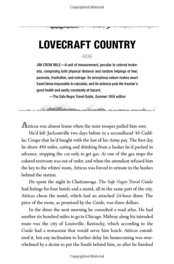 lovecraft country: tv tie-in