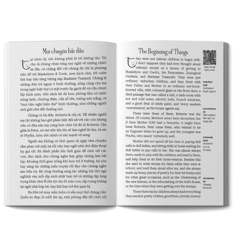 lũ trẻ đường tàu - the railway children - song ngữ việt-anh