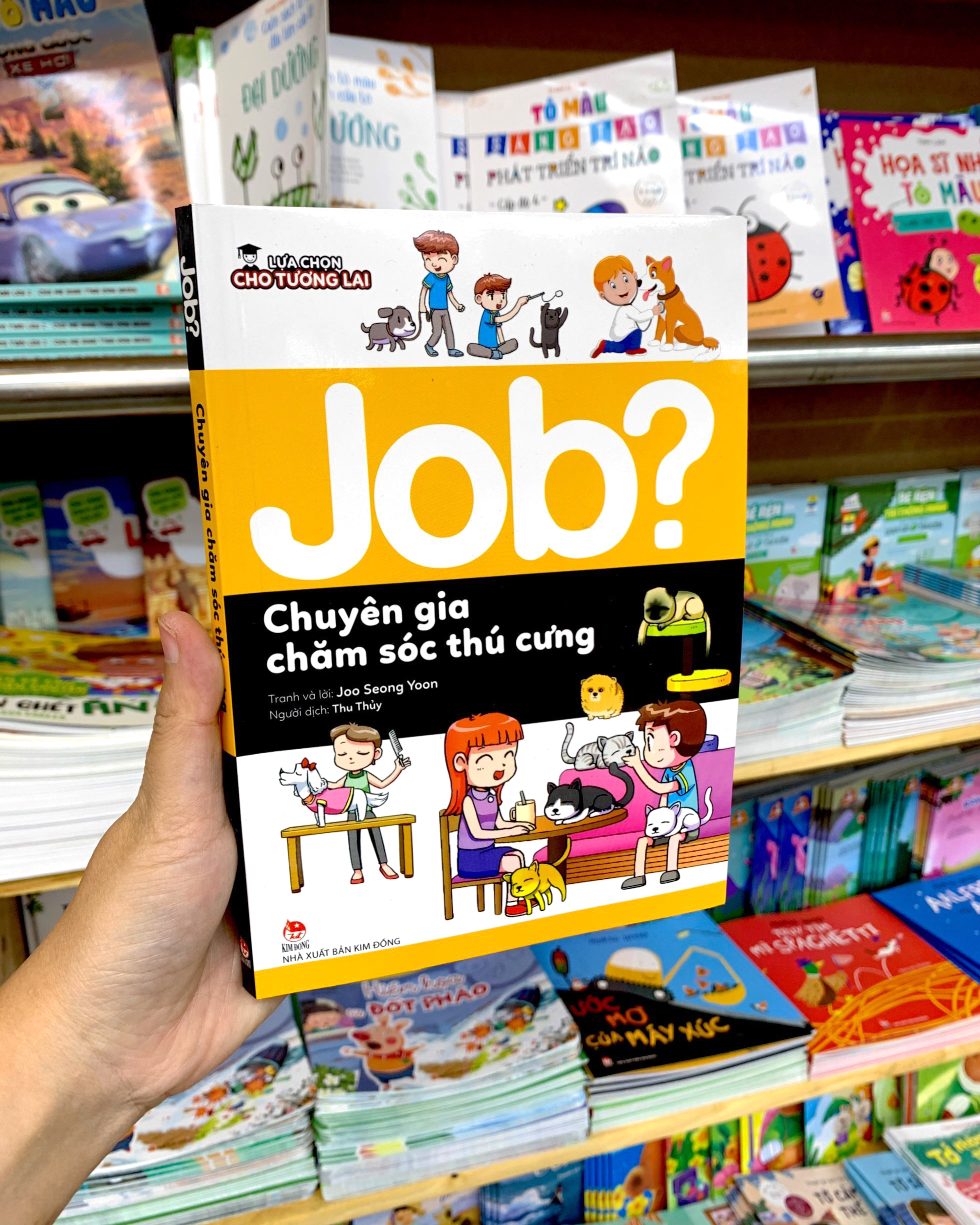 lựa chọn cho tương lai - job? - chuyên gia chăm sóc thú cưng