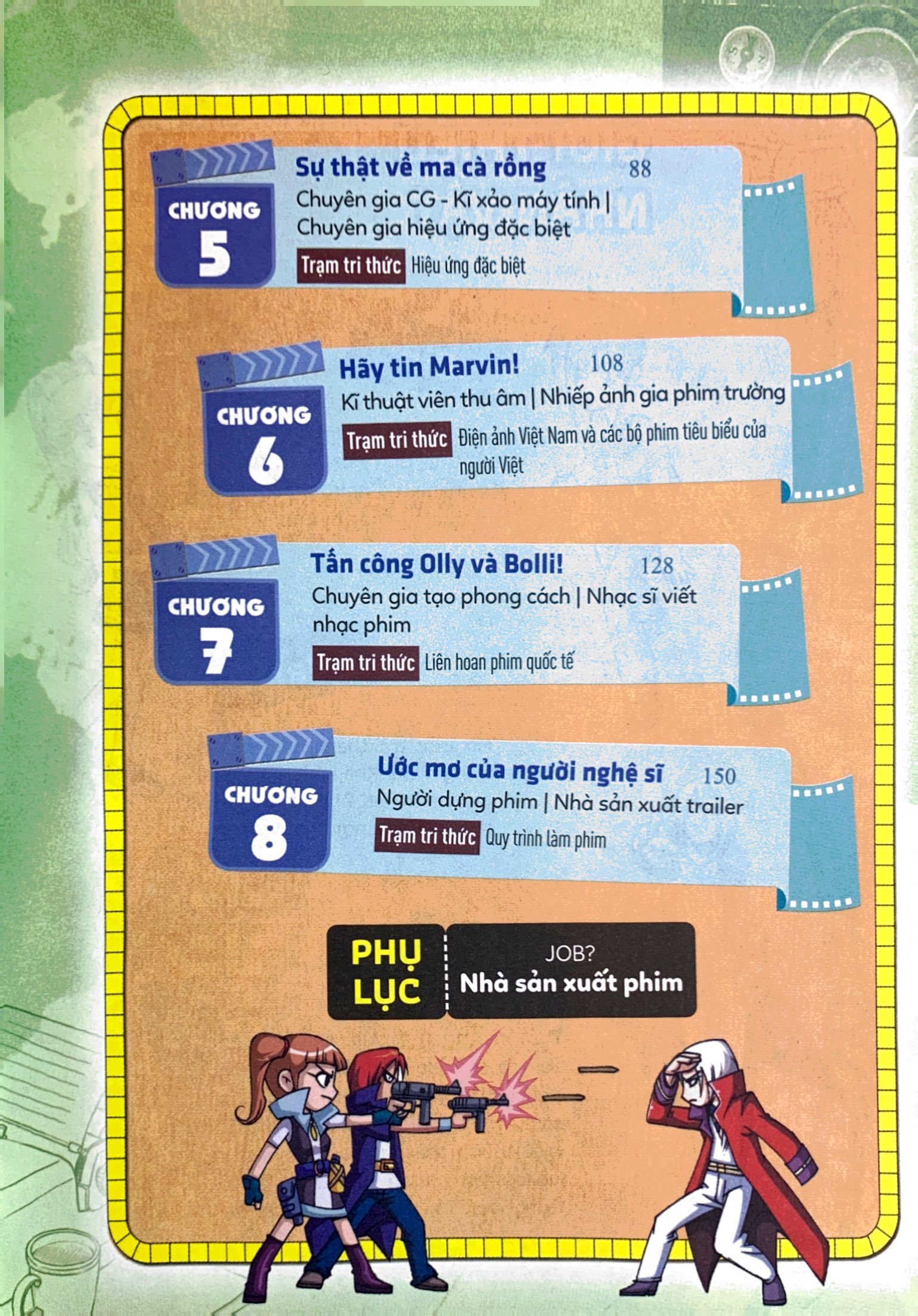 lựa chọn cho tương lai - job? - nhà sản xuất phim