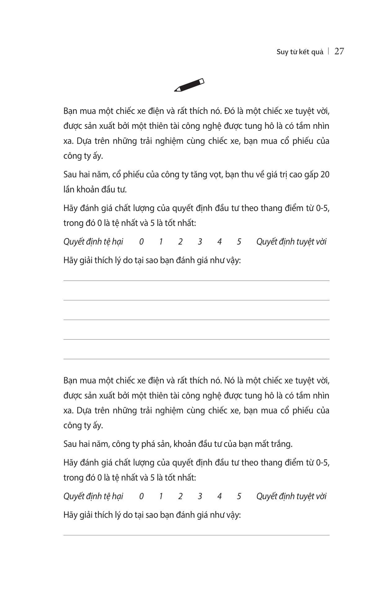 lựa chọn đúng quan trọng hơn nỗ lực