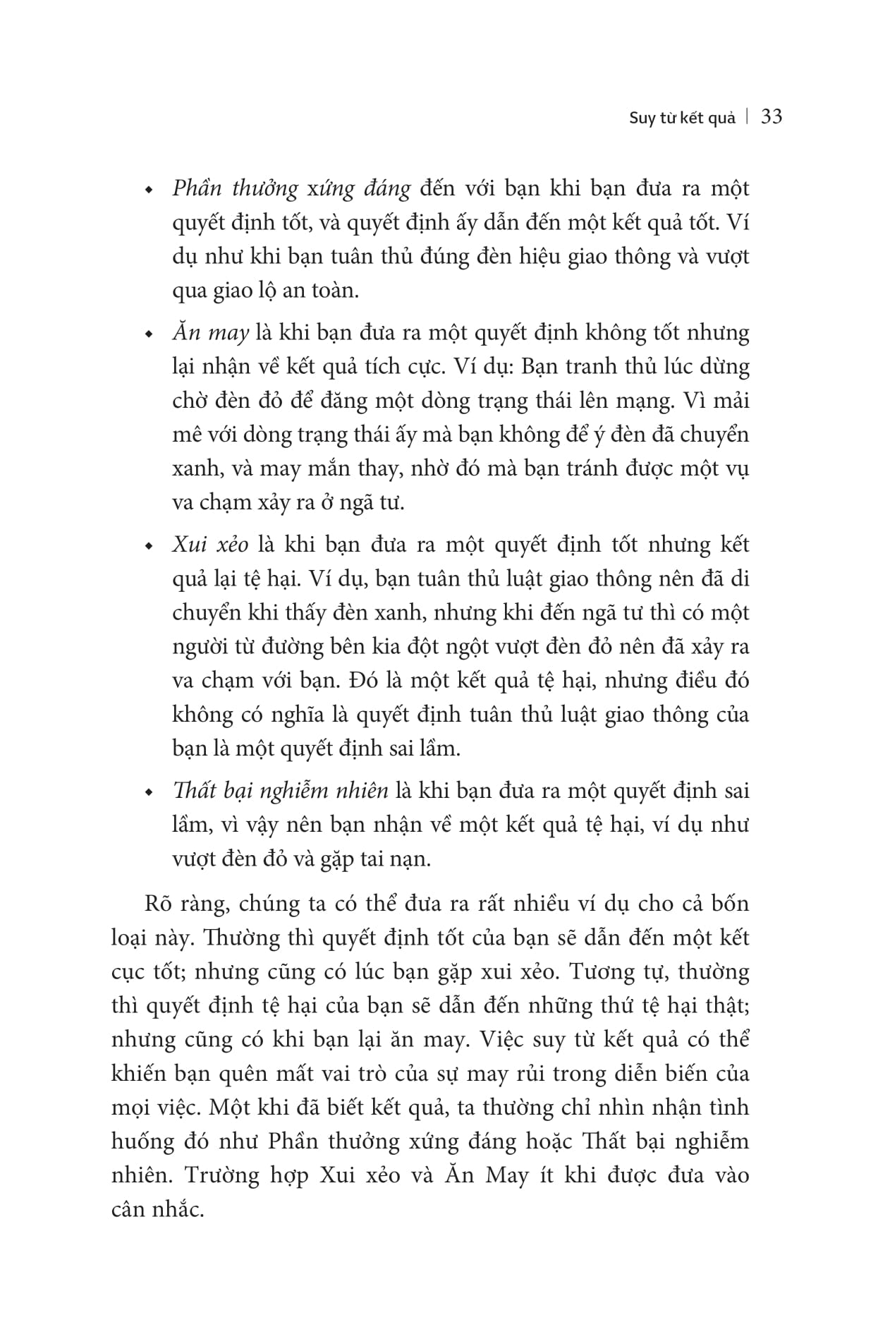 lựa chọn đúng quan trọng hơn nỗ lực