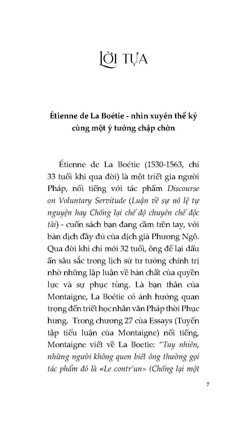 Luan Ve Su Tu Nguyen No Le Cua Con Nguoi