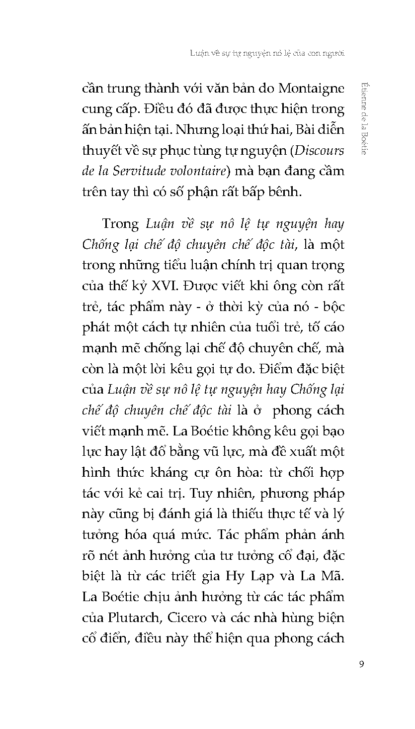 Luan Ve Su Tu Nguyen No Le Cua Con Nguoi