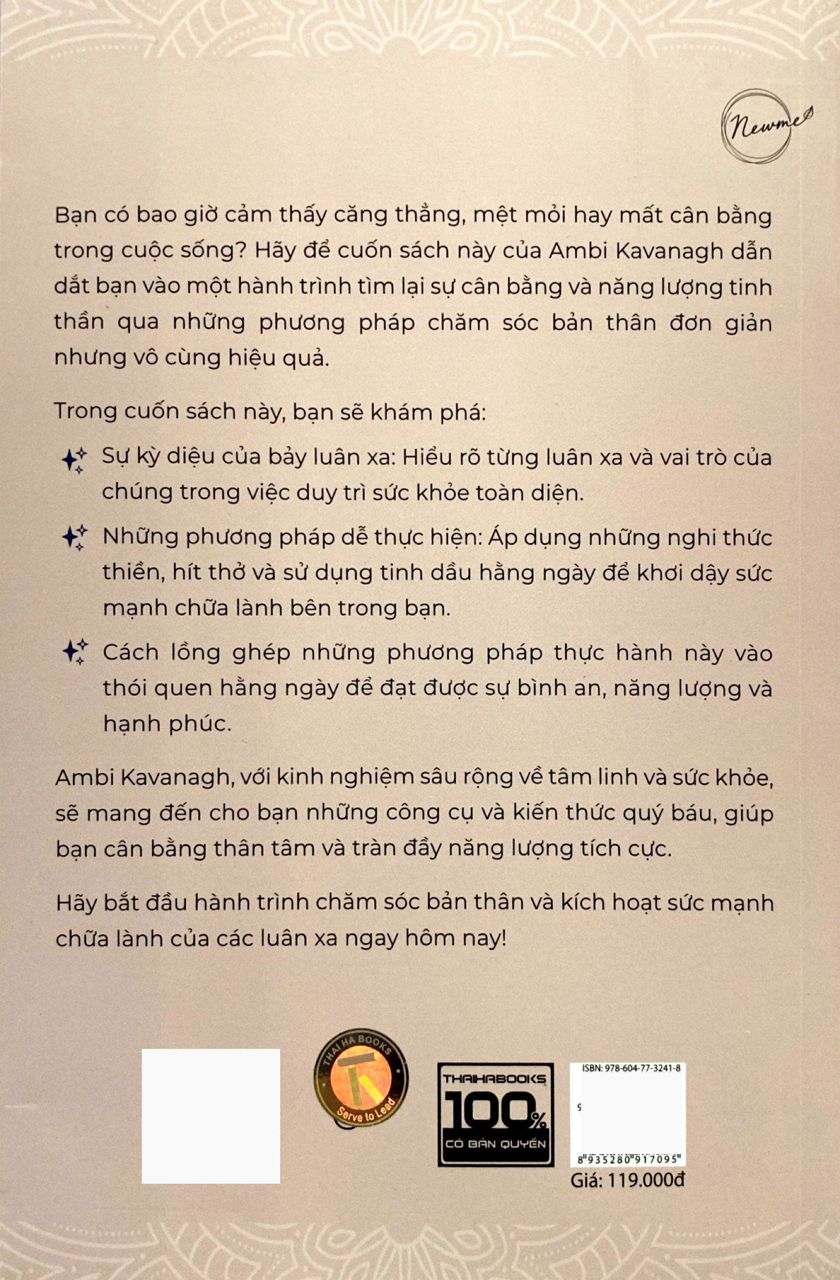 luân xa - kích hoạt sức mạnh chữa lành bằng các nghi thức hằng ngày