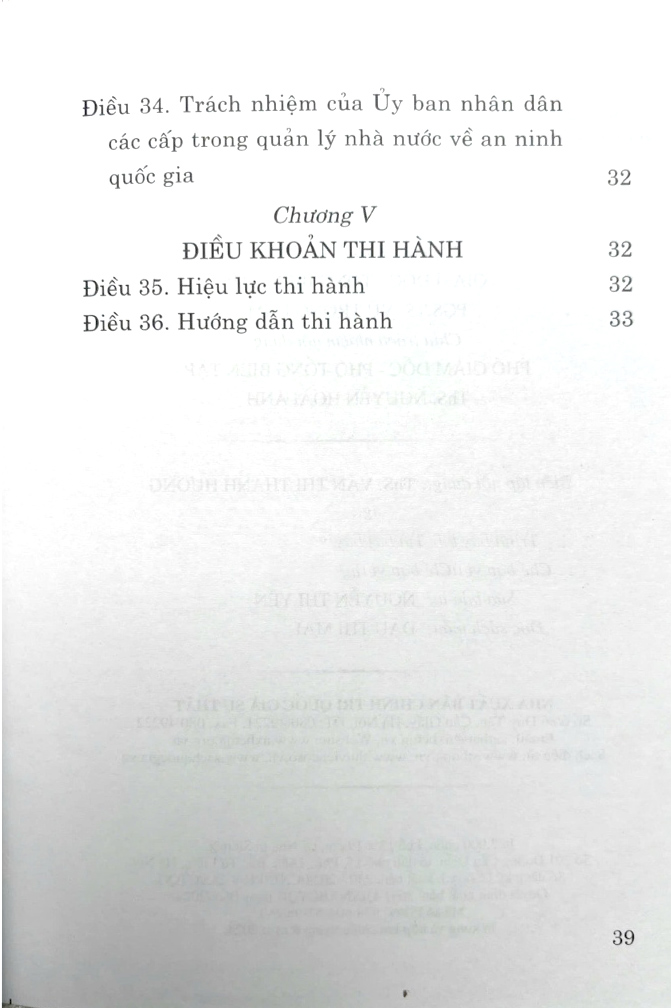 luật an ninh quốc gia năm 2004 (sửa đổi, bổ sung năm 2023)