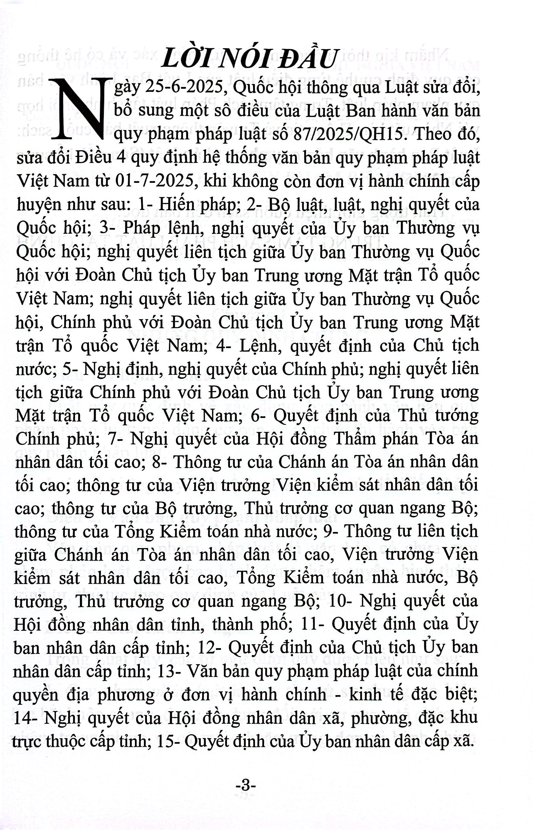 Luat Ban Hanh Van Ban Quy Pham Phap Luat (Sua Doi, Bo Sung Nam 2025)