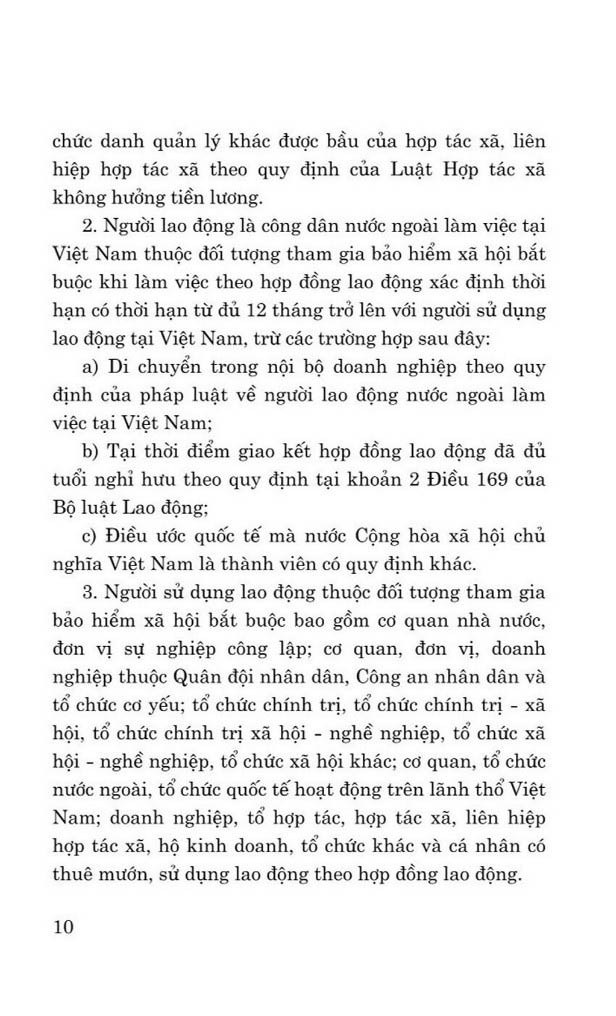 luật bảo hiểm xã hội 2024