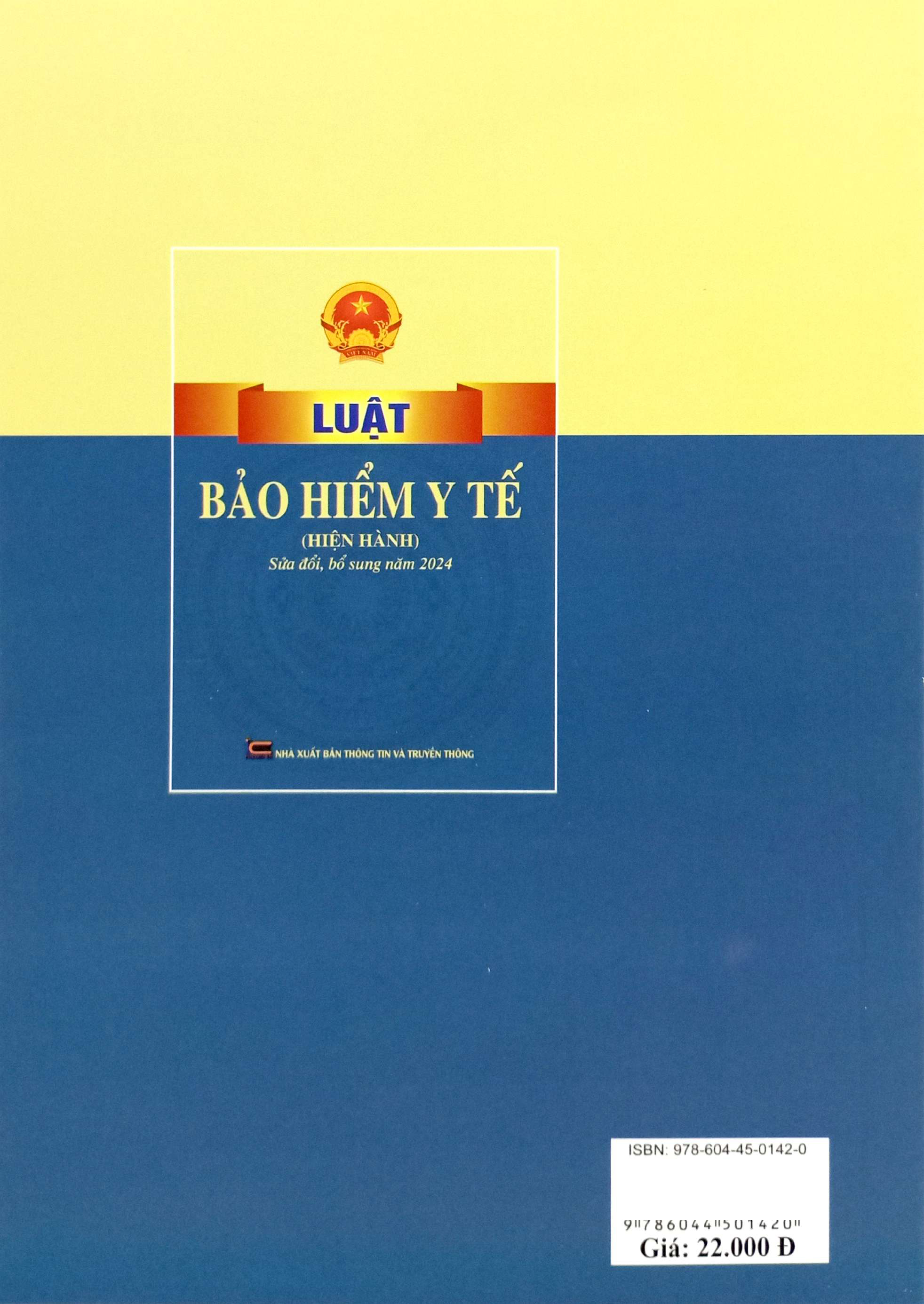 Luat Bao Hiem Y Te (Hien Hanh) Sua Doi, Bo Sung Nam 2024