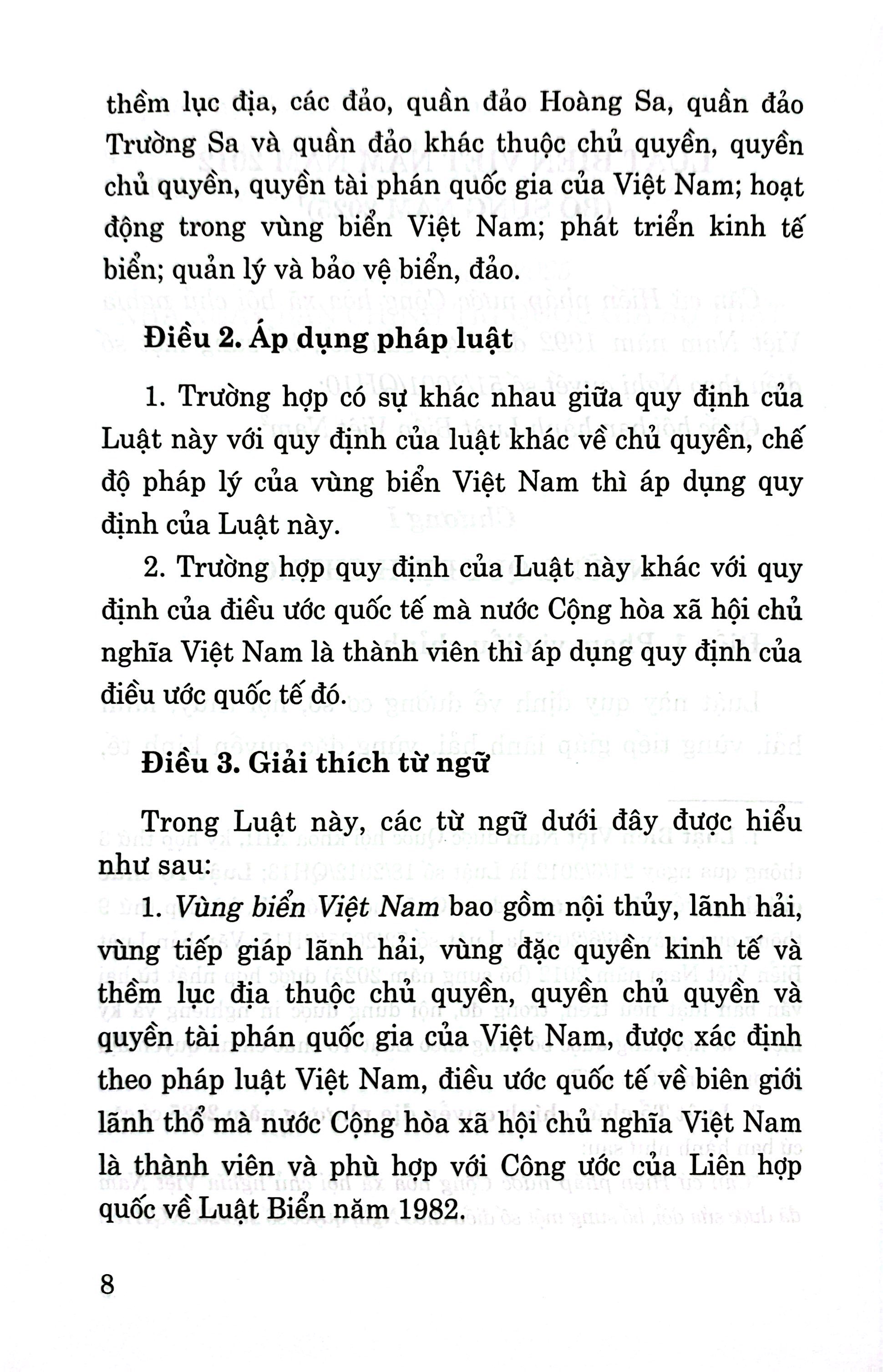Luật Biển Việt Nam Năm 2012 (Bổ Sung Năm 2025)