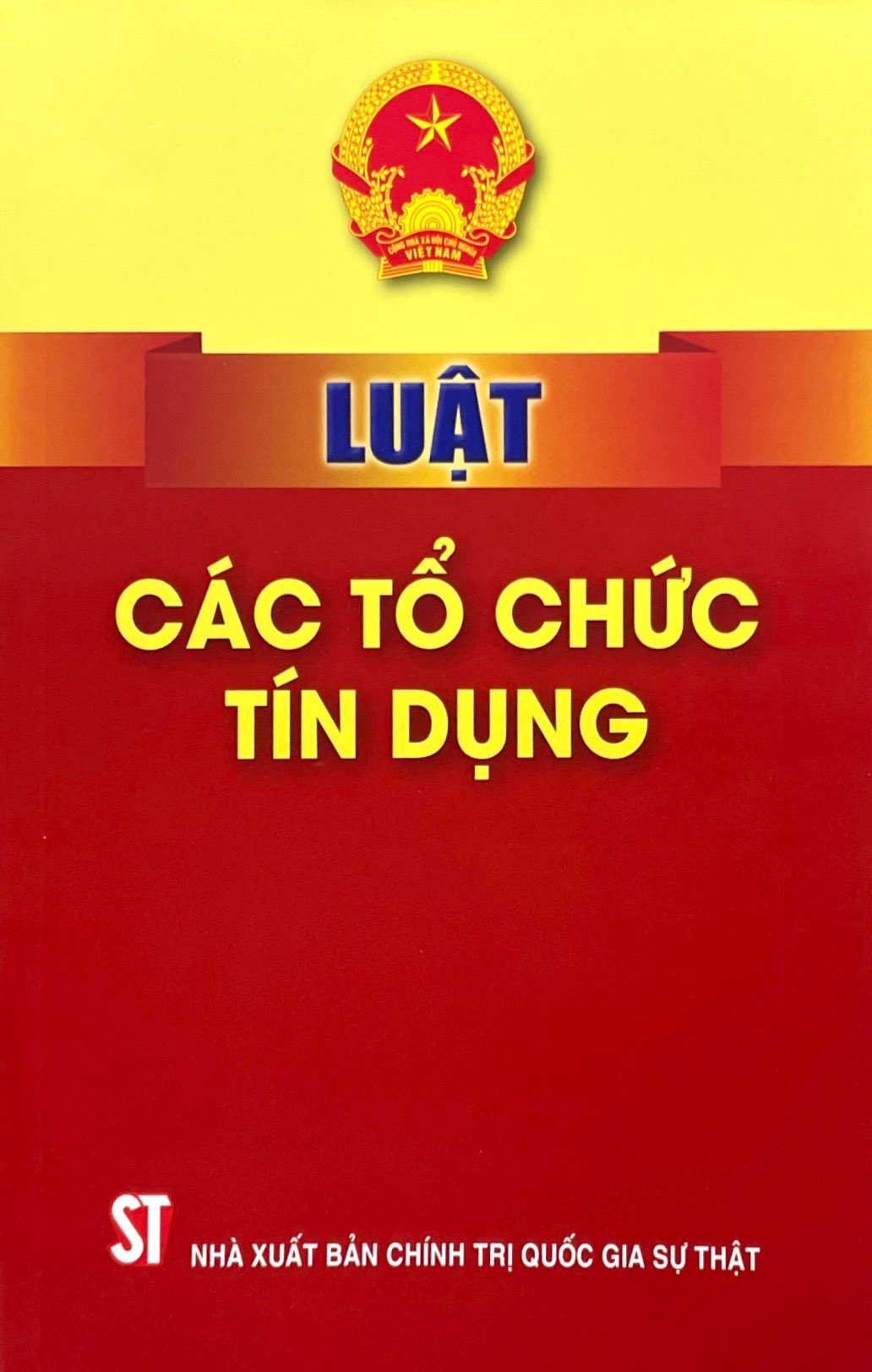 luật các tổ chức tín dụng