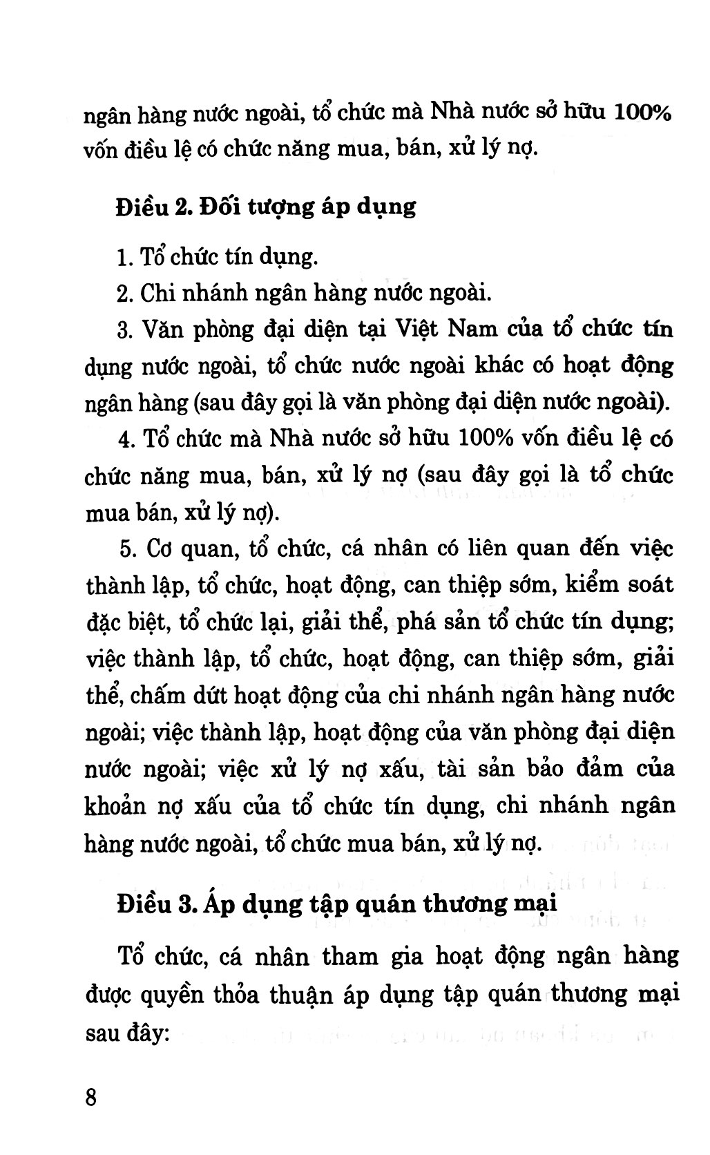 luật các tổ chức tín dụng