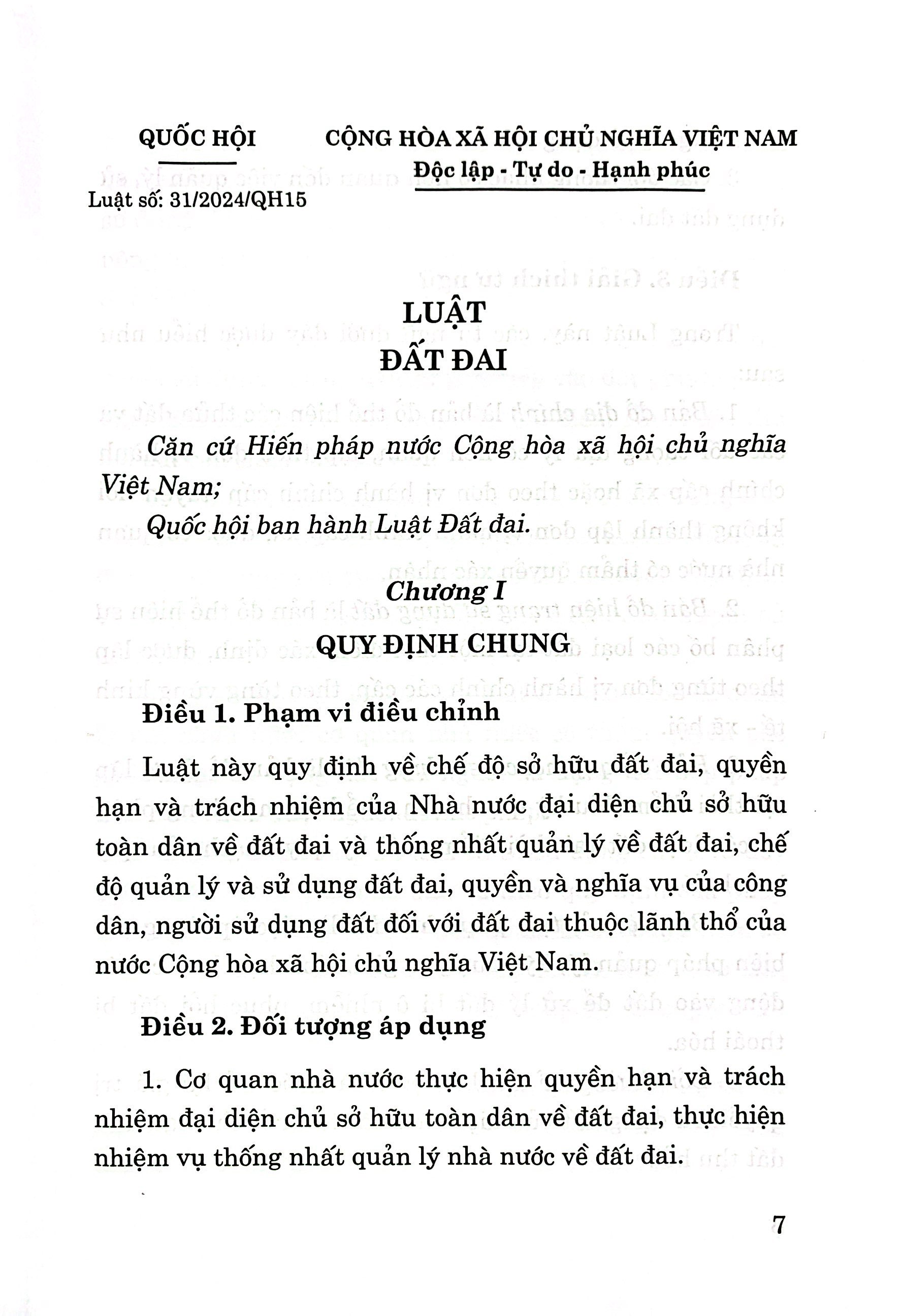 luật đất đai