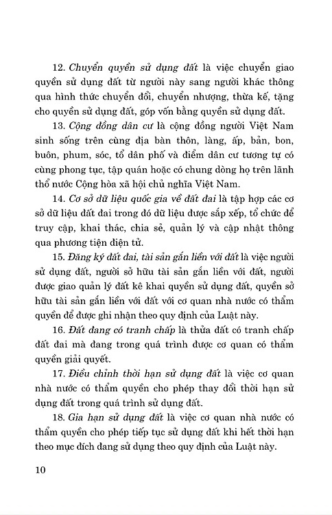 luật đất đai (sửa đổi, bổ sung năm 2024)
