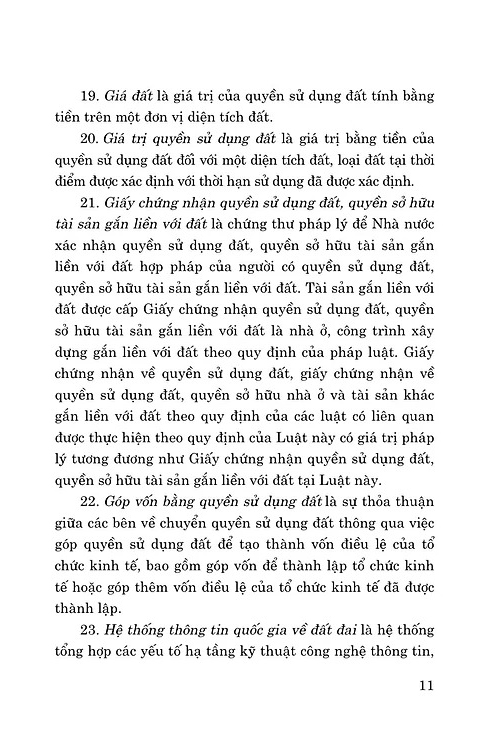 luật đất đai (sửa đổi, bổ sung năm 2024)