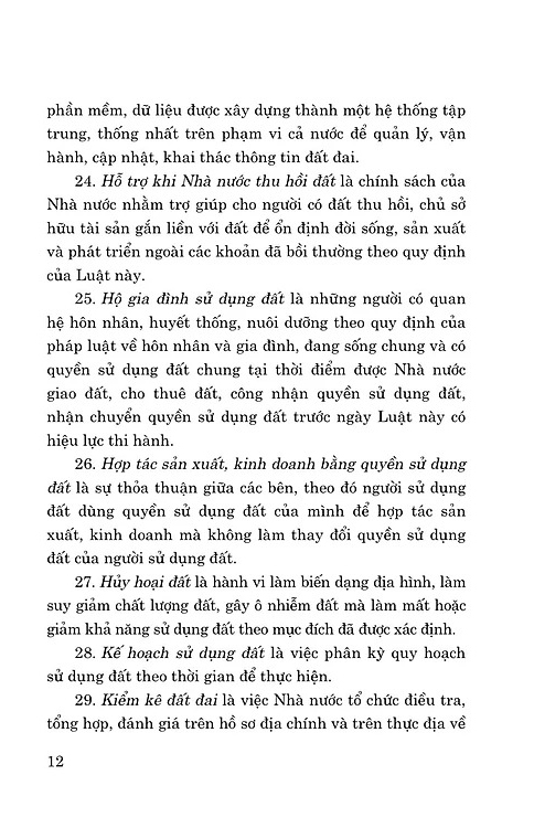 luật đất đai (sửa đổi, bổ sung năm 2024)