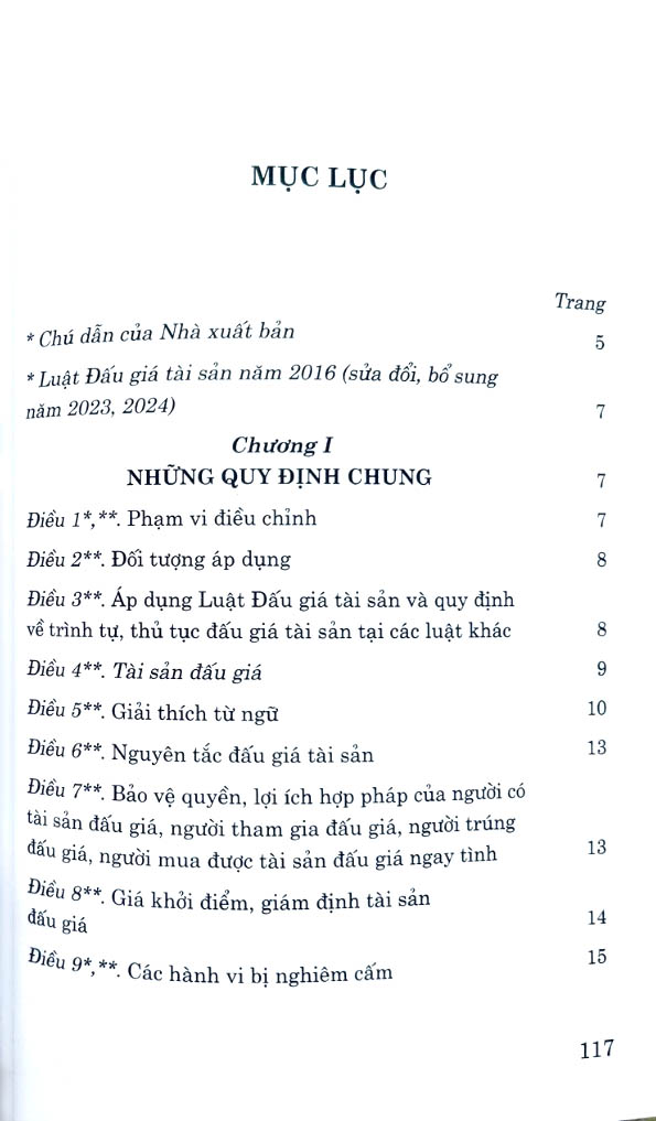 luật đấu giá tài sản năm 2016 (sửa đổi, bổ sung năm 2023, 2024)